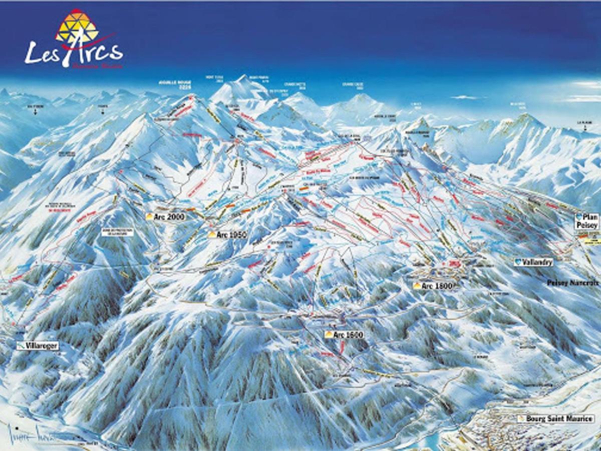 Grand Studio Renove Pour 3 Pers. A Arc 1600, Ski Aux Pieds, Proche Commerces, Animaux Admis - Fr-1-411-413 Les Arcs  Экстерьер фото